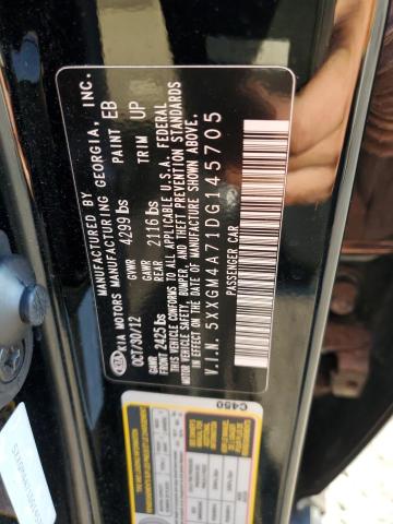 Photo 10 from auction – 2013 KIA OPTIMA LX with VIN 5XXGM4A71DG145705