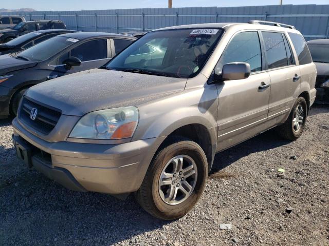 Photo 2 from auction – 2004 HONDA PILOT EXL with VIN 2HKYF18564H558533