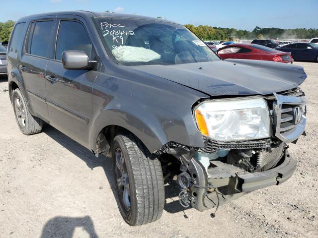 HONDA PILOT EXL 2012 with VIN 5FNYF3H59CB039503 - Photo from auction