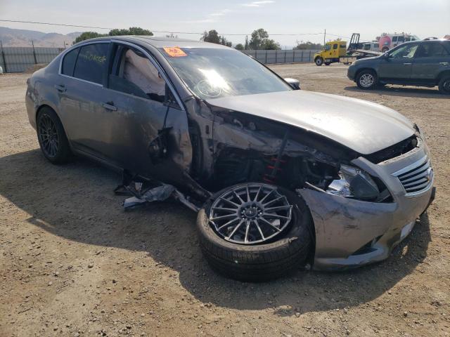 INFINITI G37 BASE 2012 with VIN JN1CV6AP1CM625908 - Photo from auction