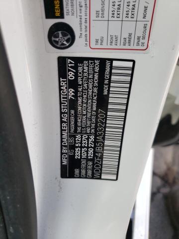 Photo 10 from auction – 2018 MERCEDES-BENZ E 300 with VIN WDDZF4JB5JA332207