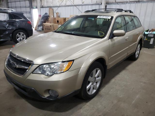 Photo 2 from auction – 2008 SUBARU OUTBACK 2. with VIN 4S4BP62C787330490
