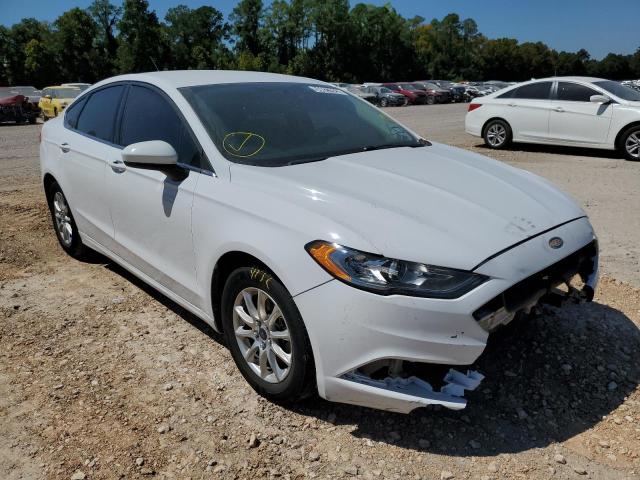 FORD FUSION S 2017 with VIN 3FA6P0G71HR145784 - Photo from auction