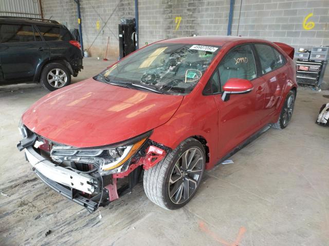 Photo 2 from auction – 2021 TOYOTA COROLLA SE with VIN 5YFS4MCE7MP066293