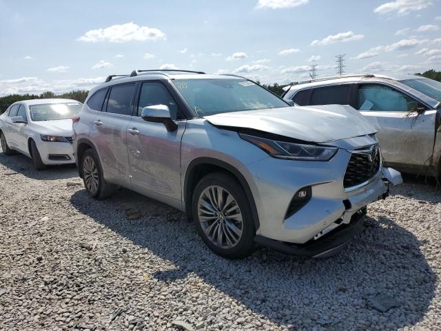 TOYOTA HIGHLANDER 2021 with VIN 5TDFZRBH9MS102326 - Photo from auction
