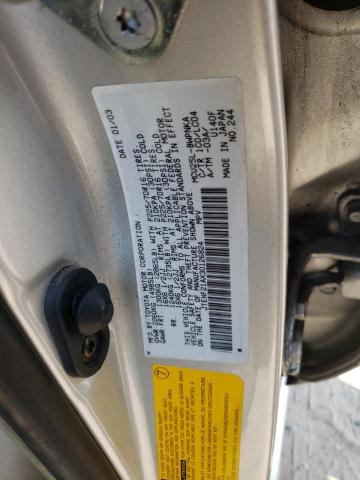 Photo 10 from auction – 2003 TOYOTA HIGHLANDER with VIN JTEHF21AX30126824