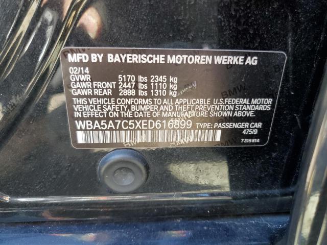 Photo 10 from auction – 2014 BMW 528 XI with VIN WBA5A7C5XED616899
