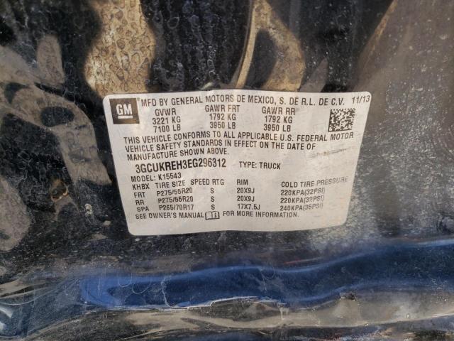 Photo 10 from auction – 2014 CHEVROLET SILVERADO with VIN 3GCUKREH3EG296312