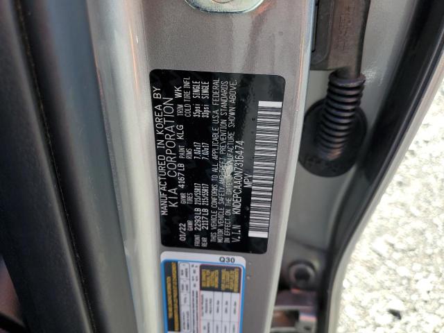 Photo 10 from auction – 2022 KIA SELTOS LX with VIN KNDEPCAA0N7316474