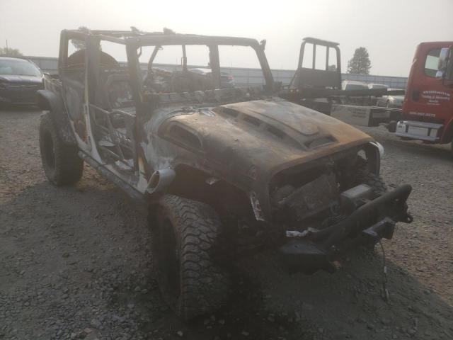 JEEP WRANGLER U 2013 with VIN 1C4BJWEG3DL615211 - Photo from auction