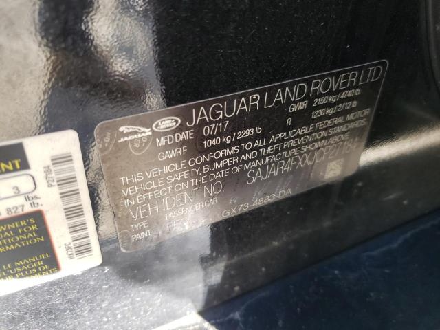 Photo 10 from auction – 2018 JAGUAR XE with VIN SAJAR4FXXJCP27184