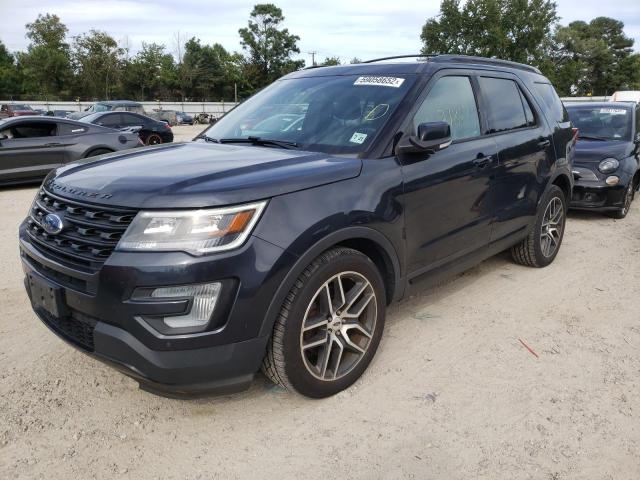 Photo 2 from auction – 2017 FORD EXPLORER S with VIN 1FM5K8GT4HGA01066