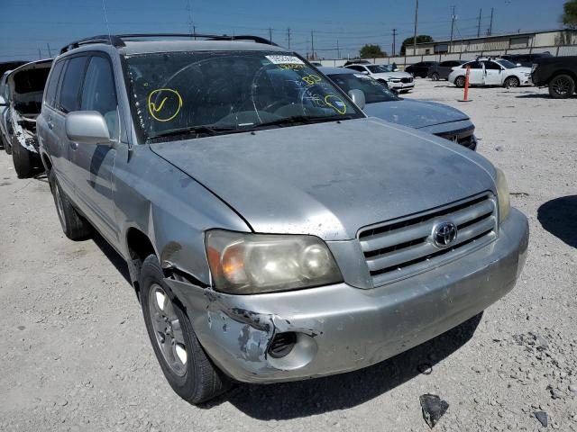 TOYOTA HIGHLANDER 2006 with VIN JTEEP21A560182044 - Photo from auction