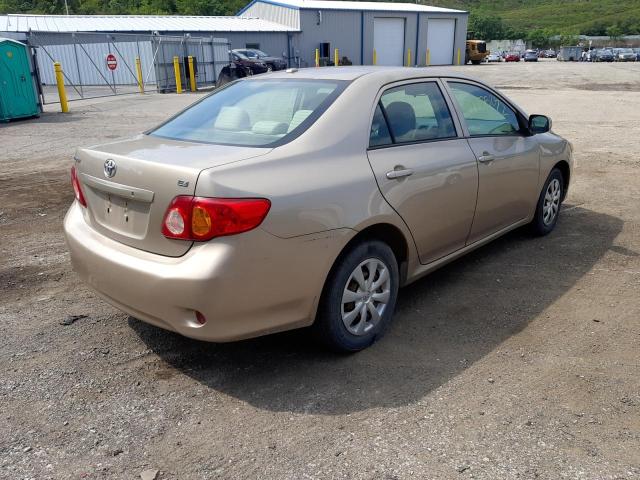 Photo 4 from auction – 2009 TOYOTA COROLLA BA with VIN 2T1BU40E39C015496