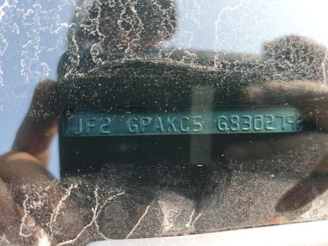 Photo 10 from auction – 2016 SUBARU CROSSTREK with VIN JF2GPAKC5G8302792