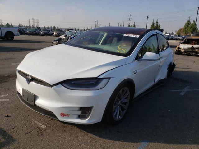 Photo 2 from auction – 2018 TESLA MODEL X with VIN 5YJXCDE28JF122356