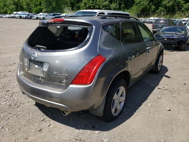 Photo 4 from auction – 2005 NISSAN MURANO with VIN JN8AZ08W25W414201