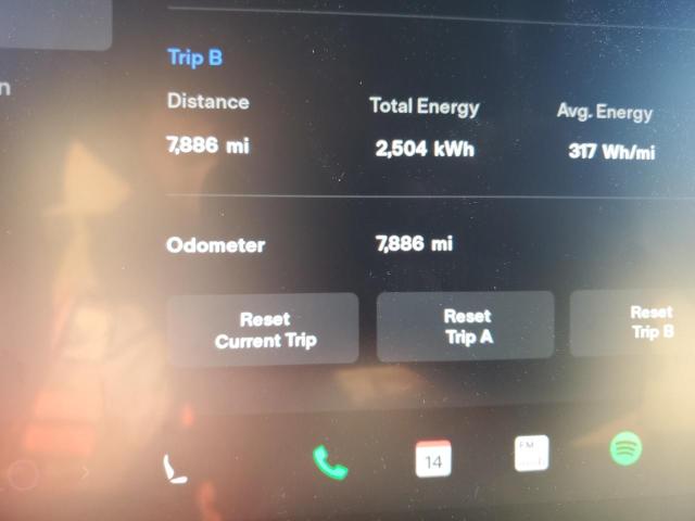 Photo 8 from auction – 2021 TESLA MODEL X with VIN 5YJXCBE51MF326340