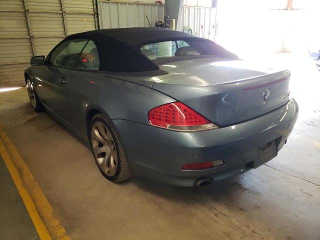 Photo 9 from auction – 2007 BMW 650 I with VIN WBAEK13537CN81934