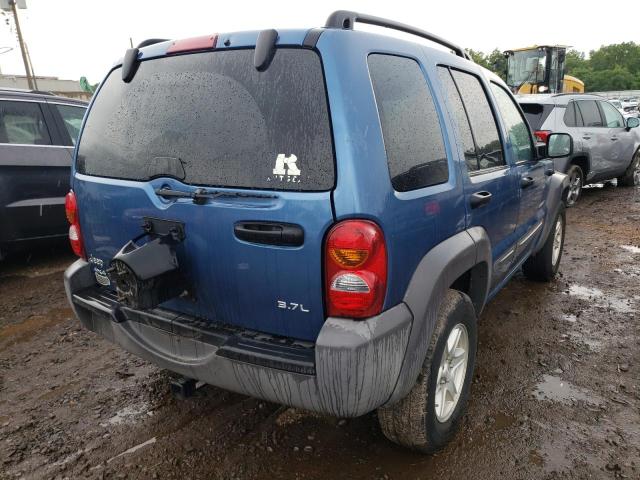 Photo 4 from auction – 2004 JEEP LIBERTY SP with VIN 1J4GL48K74W324014