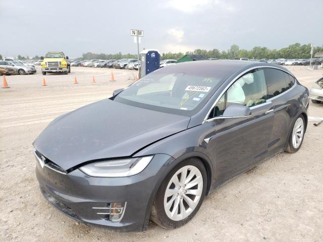 Photo 2 from auction – 2021 TESLA MODEL X with VIN 5YJXCBE23MF324966