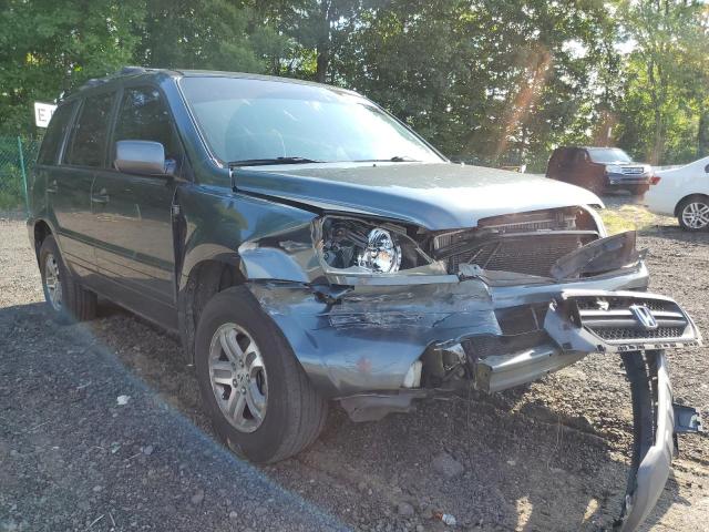 HONDA PILOT EX 2004 with VIN 5FNYF18404B008167 - Photo from auction