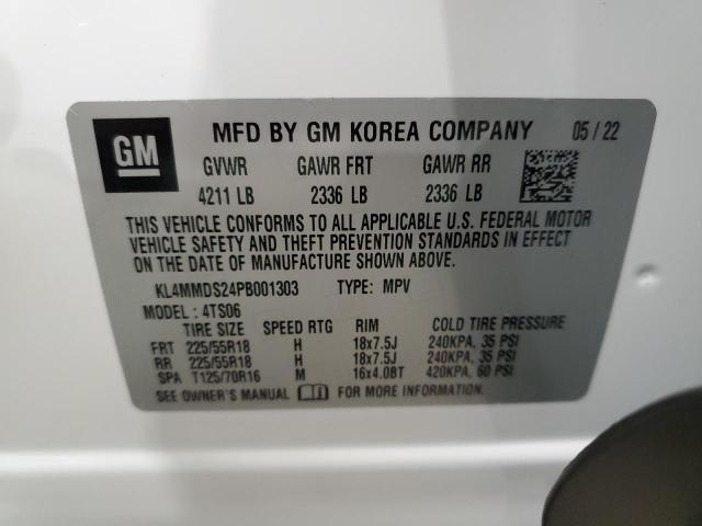 Photo 10 from auction – 2023 BUICK ENCORE GX with VIN KL4MMDS24PB001303