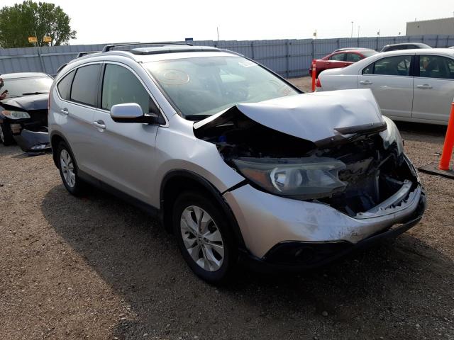 HONDA CR-V EXL 2012 with VIN JHLRM4H71CC000602 - Photo from auction