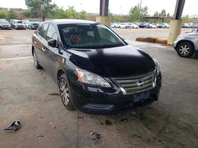 NISSAN SENTRA S 2013 with VIN 3N1AB7AP1DL711978 - Photo from auction