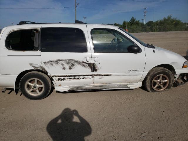 Photo 9 from auction – 2000 NISSAN QUEST SE with VIN 4N2XN11T3YD824915