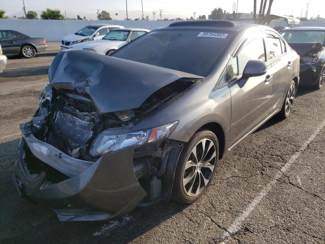 Photo 2 from auction – 2013 HONDA CIVIC SI with VIN 2HGFB6E54DH710680