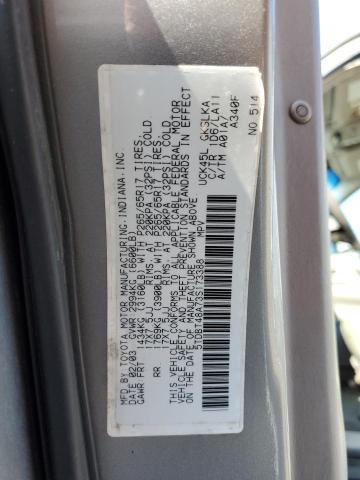 Photo 10 from auction – 2003 TOYOTA SEQUOIA LI with VIN 5TDBT48A73S173388