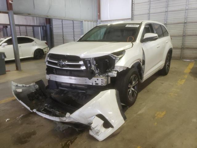 Photo 2 from auction – 2018 TOYOTA HIGHLANDER with VIN 5TDZARFH5JS039350