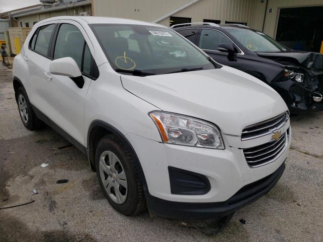 CHEVROLET TRAX LS 2016 with VIN KL7CJKSB2GB600762 - Photo from auction