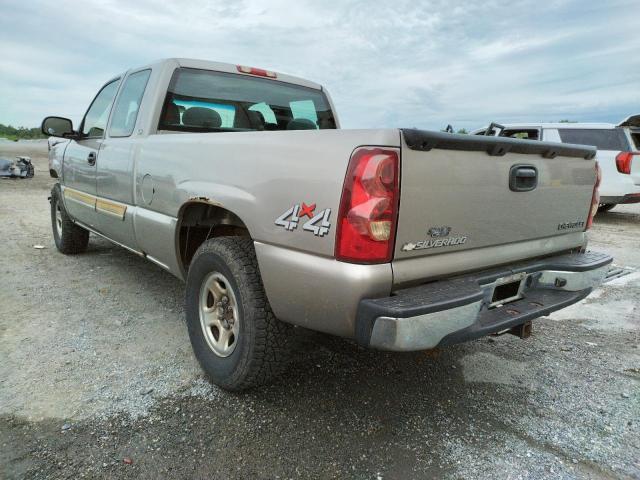 Photo 3 from auction – 2003 CHEVROLET SILVERADO with VIN 1GCEK19V63E187966