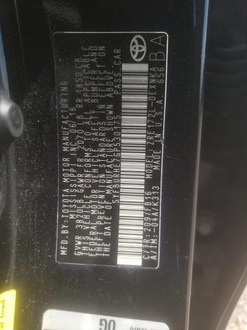 Photo 10 from auction – 2016 TOYOTA COROLLA L with VIN 5YFBURHE7GP530175