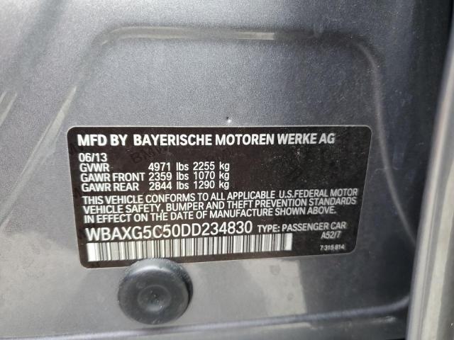 Photo 10 from auction – 2013 BMW 528 I with VIN WBAXG5C50DD234830