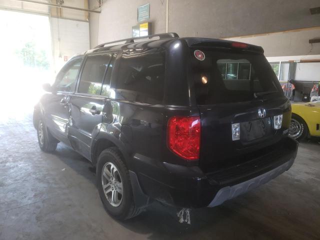 Photo 3 from auction – 2005 HONDA PILOT EXL with VIN 2HKYF18785H535323