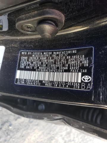Photo 10 from auction – 2017 TOYOTA COROLLA L with VIN 5YFBURHE0HP653981
