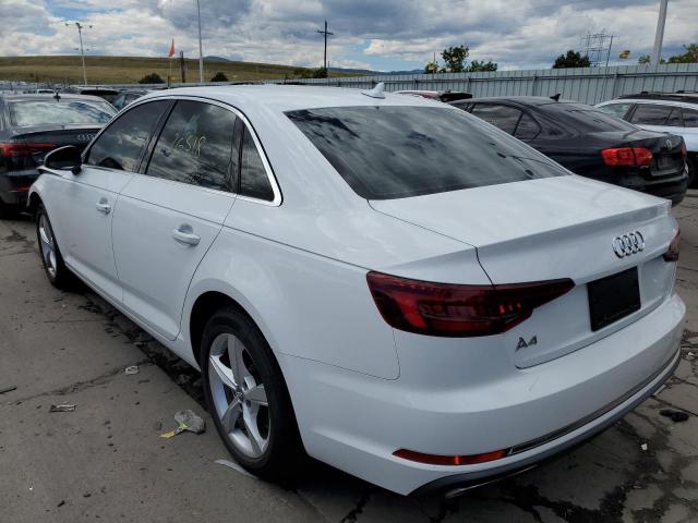 Photo 3 from auction – 2019 AUDI A4 PREMIUM with VIN WAUGMAF48KA044860