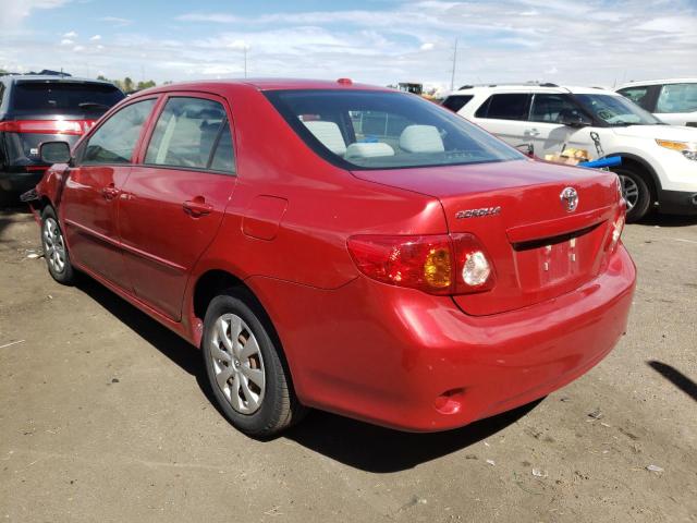 Photo 3 from auction – 2009 TOYOTA COROLLA with VIN 1NXBU40E19Z086050