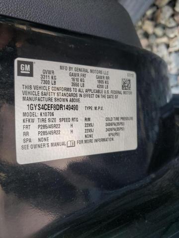 صورة رقم 10 من المزاد - 2013 CADILLAC ESCALADE P مع VIN 1GYS4CEF8DR149490