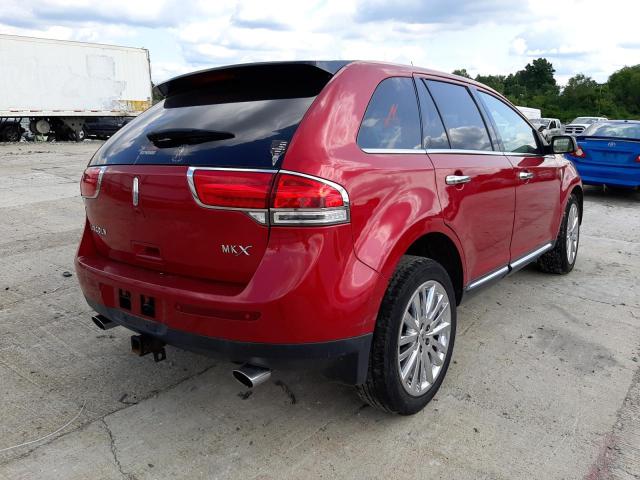 Photo 4 from auction – 2011 LINCOLN MKX with VIN 2LMDJ6JK0BBJ29262
