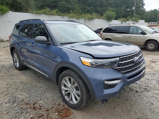 FORD EXPLORER X 2021 with VIN 1FMSK7DH2MGC15934 - Photo from auction