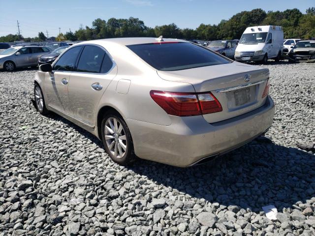 Photo 3 from auction – 2011 LEXUS LS 460 with VIN JTHBL5EF5B5107169
