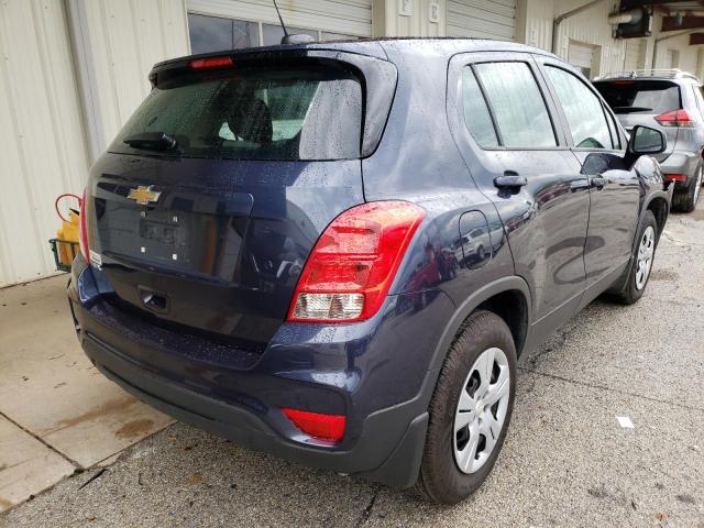 Photo 4 from auction – 2018 CHEVROLET TRAX LS with VIN 3GNCJKSB5JL173531
