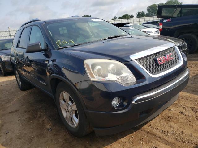 GMC ACADIA SLE 2008 with VIN 1GKER13798J299377 - Photo from auction