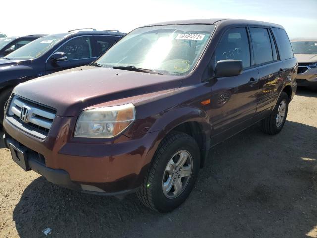 Photo 2 from auction – 2007 HONDA PILOT LX with VIN 5FNYF18167B021340