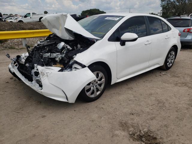 Photo 2 from auction – 2021 TOYOTA COROLLA LE with VIN 5YFEPMAE8MP236166