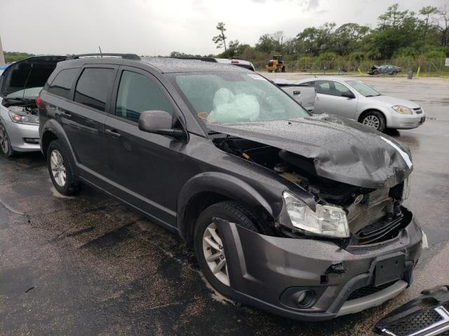 DODGE JOURNEY SX 2015 with VIN 3C4PDCBG3FT686237 - Photo from auction